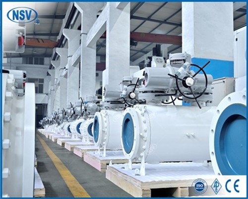 Notis Penghantaran: Injap Bola Double DBB{0}}Elektrik