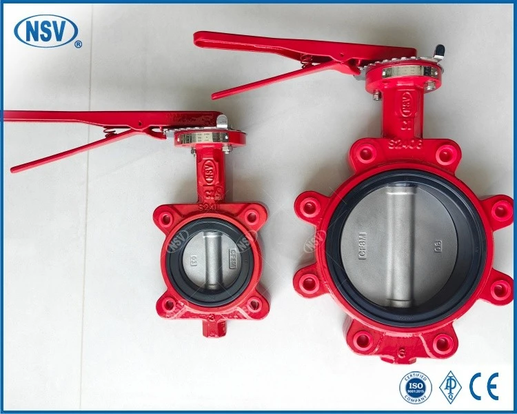 NSV Soft Seat Butterfly Valve factory